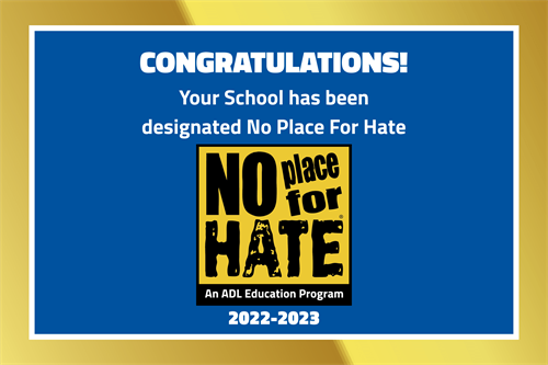 No Place For Hate Banner 