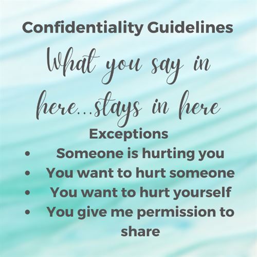 confidentiality guidelines poster