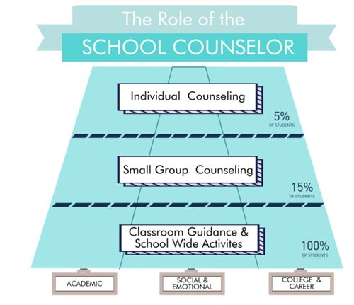role of counselors graph